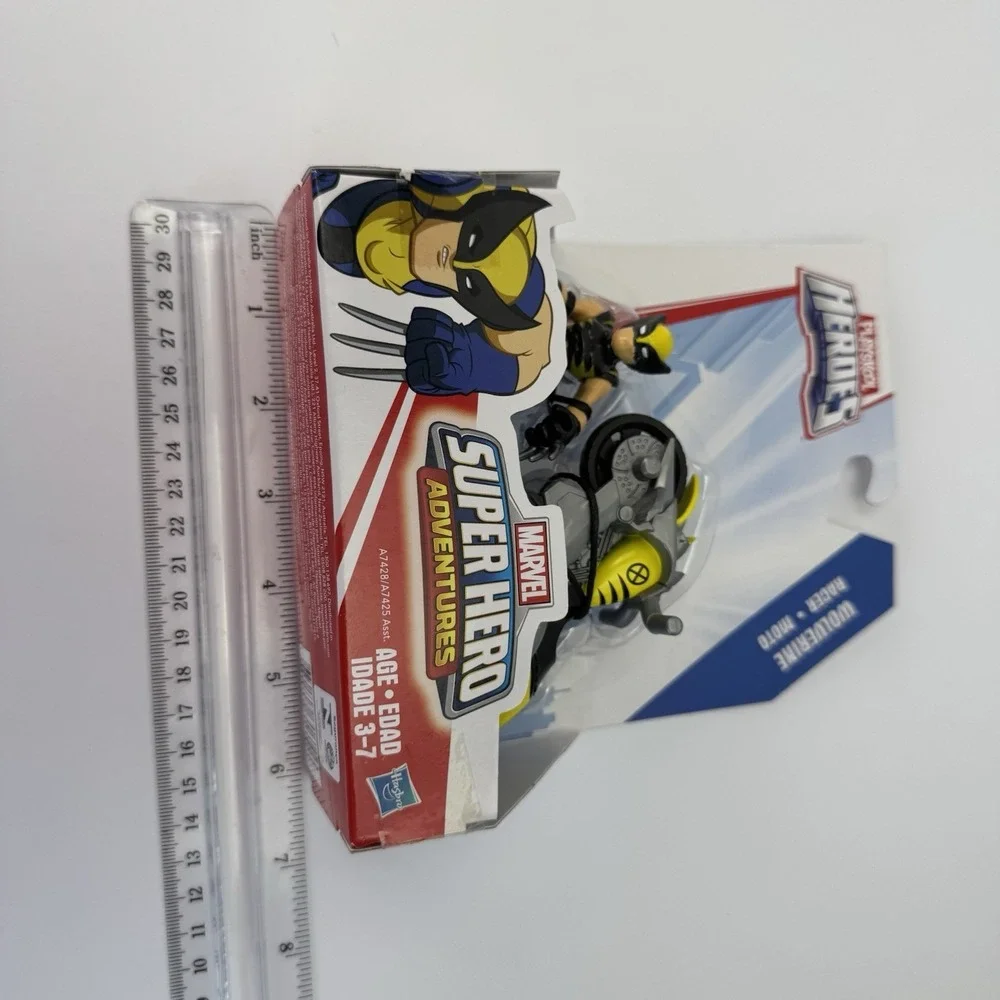 Playskool Heroes Marvel Super Hero Adventures Wolverine Figure with Claw Racer